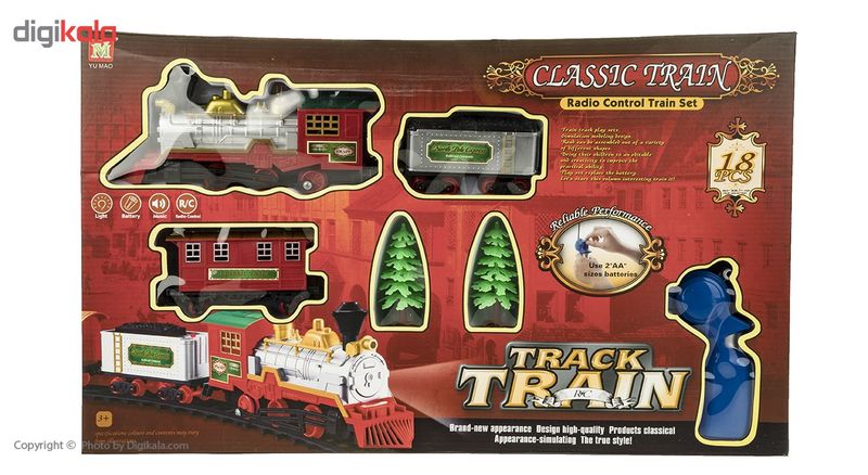 قطار اسباب بازی کنترلی مدل track train 2223