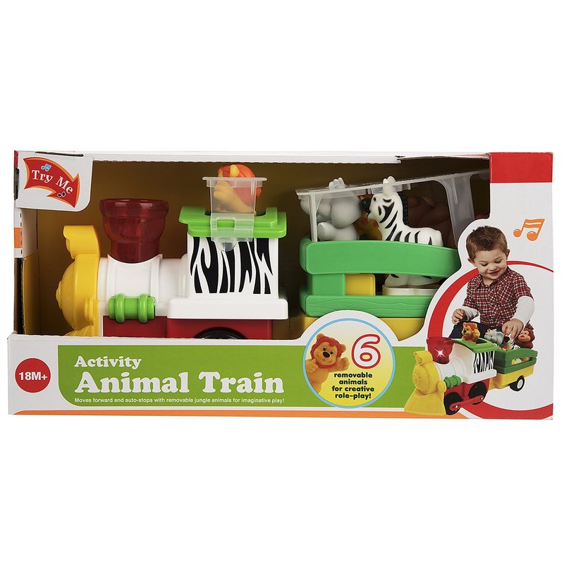 قطار اسباب‌ بازی مدل animal train