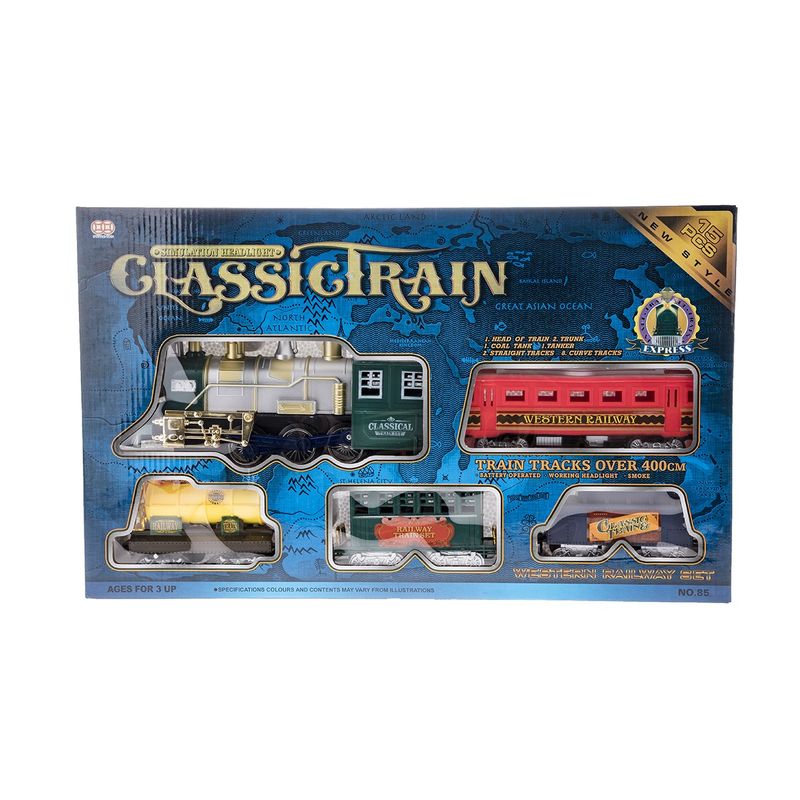 قطار اسباب‌ بازی مدل classic train 03