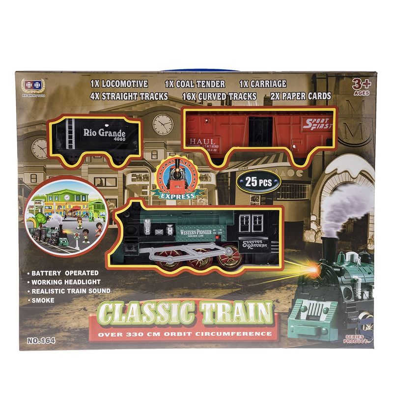 قطار اسباب‌ بازی مدل classic train 04