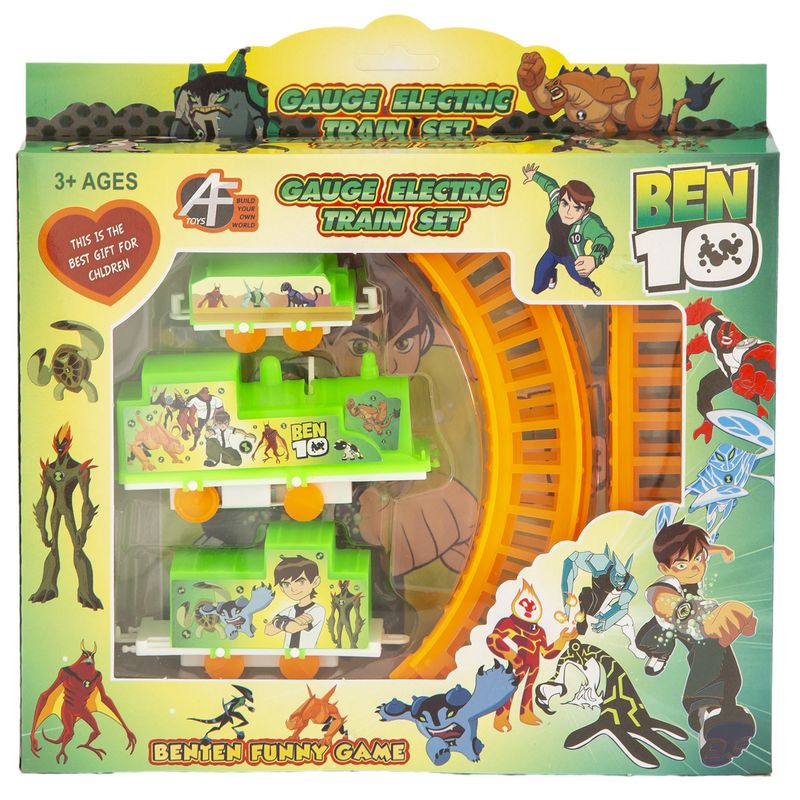 قطار بازی طرح ben10