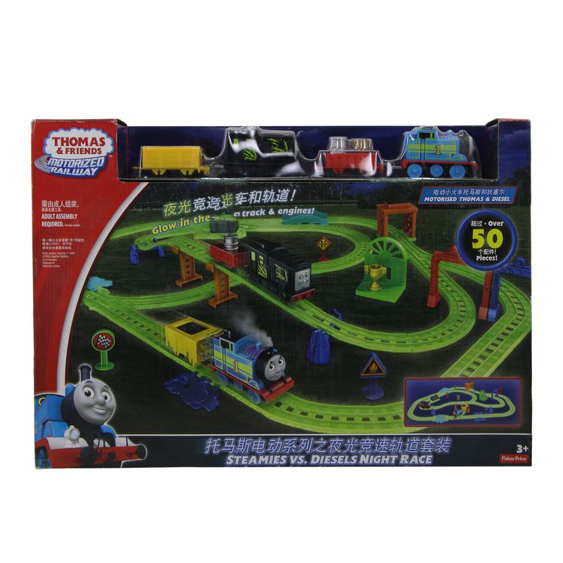 قطار بازی فیشر پرایس مدل thomas and friends luminous racing