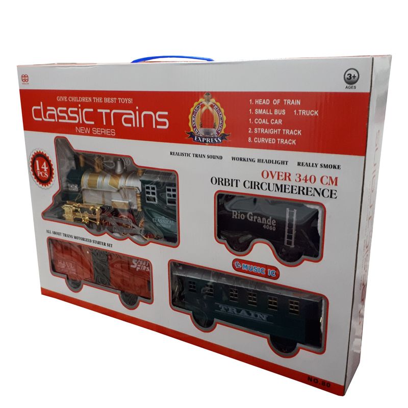 قطار بازی مدل classic trains کد 80