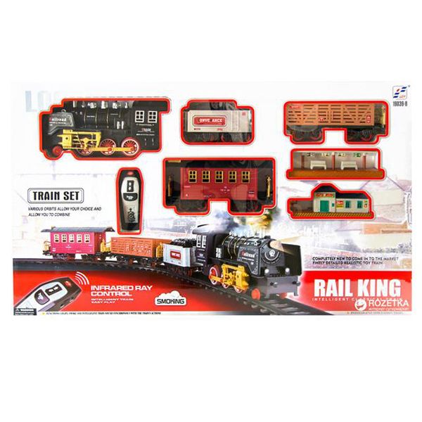 قطار بازی مدل rail king کد 19039