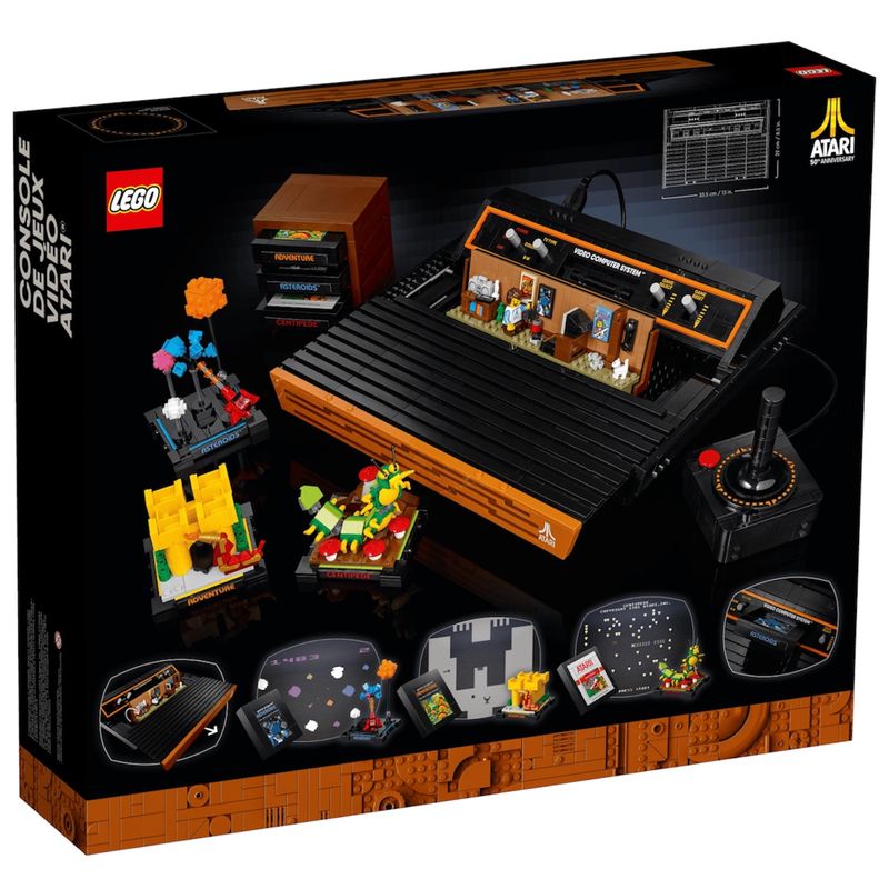 لگو 2532 تکه سری icons مدل atari 2600 کد 10306
