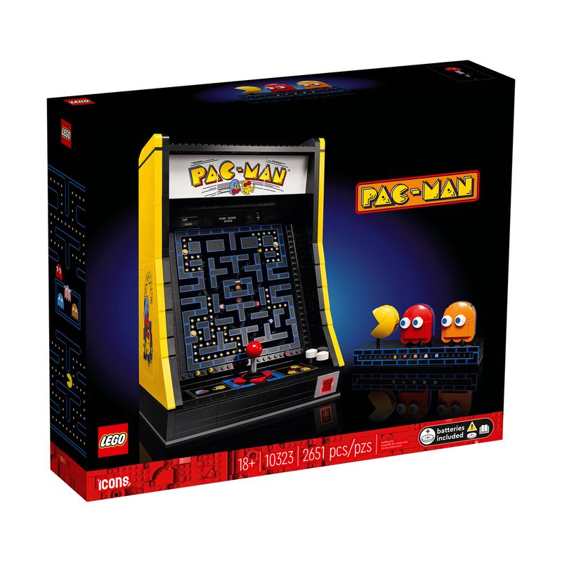 لگو 2651 تکه سری icons مدل pac man arcade کد 10323