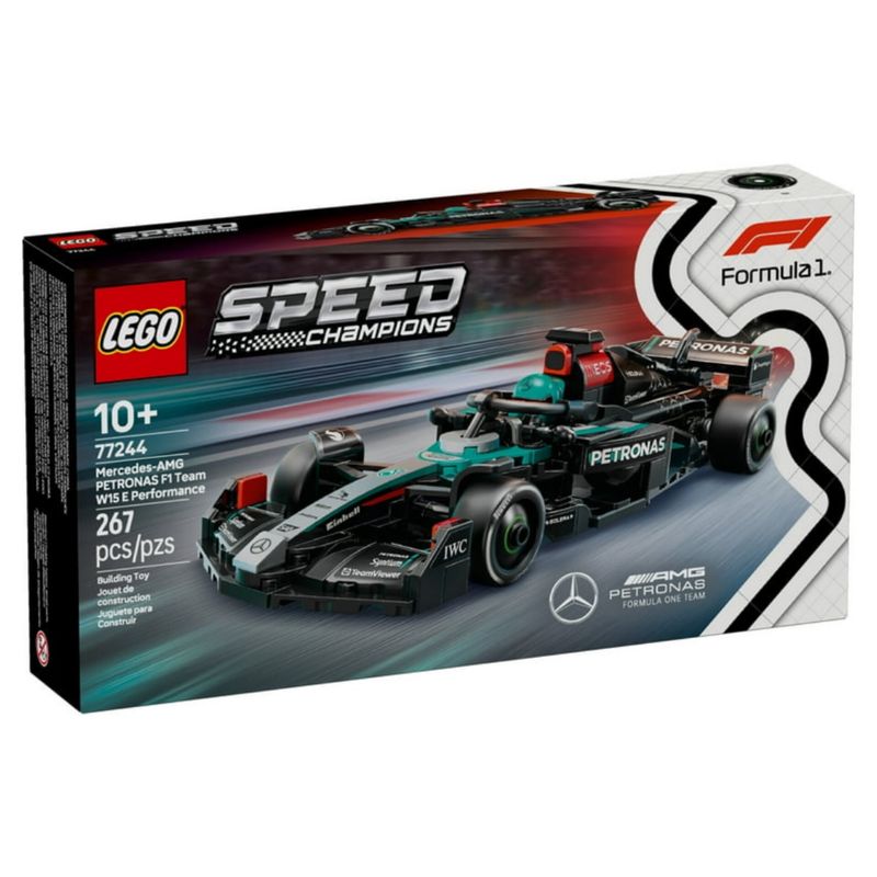 لگو 267 قطعه سری اسپید مدل mercedes amg f1® w15 race car کد 77244