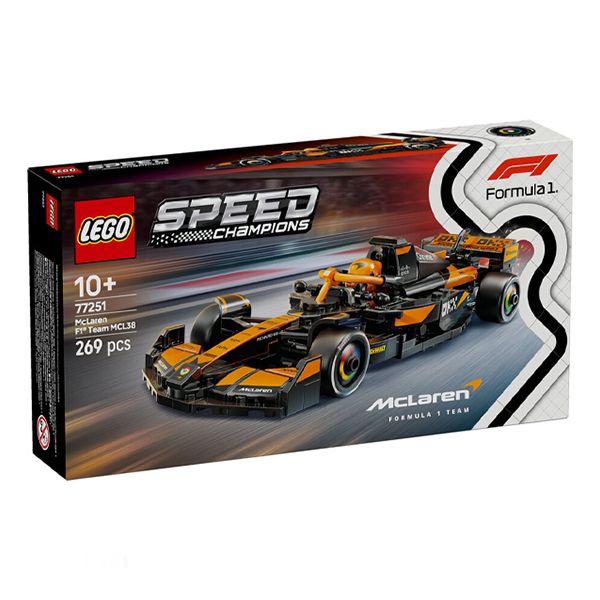 لگو 269 تکه سری اسپید مدل mclaren f1 team mcl38 race car کد 77251