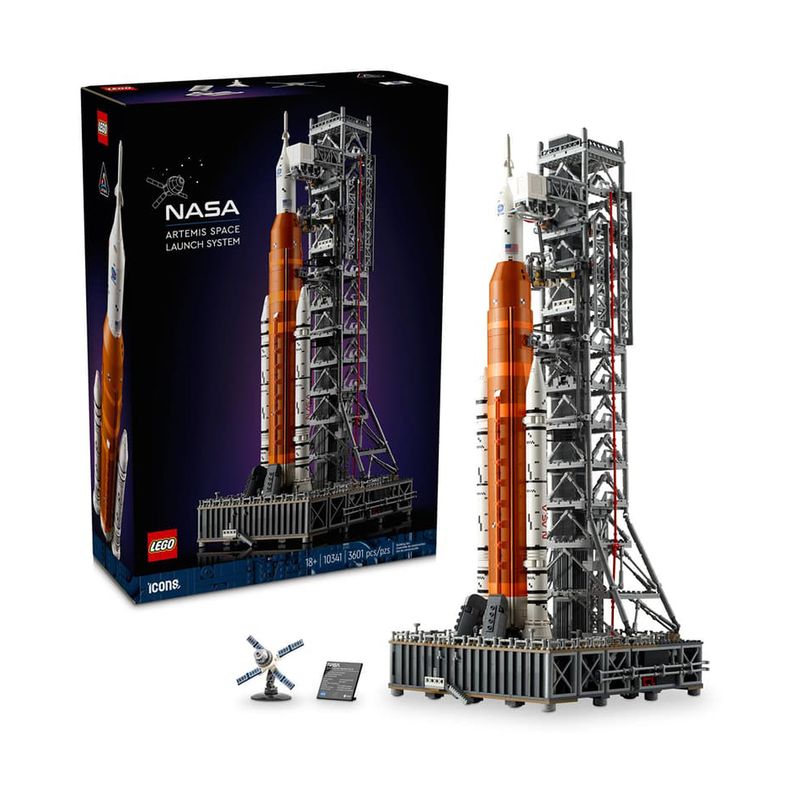 لگو 3601 تکه سری icons مدلnasa artemis space launch system کد 10341