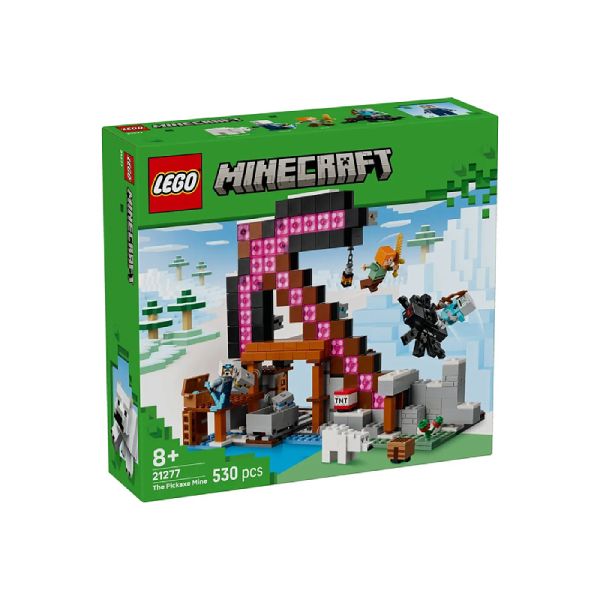 لگو 530 تکه مدل minecraft the pickaxe mine 21277