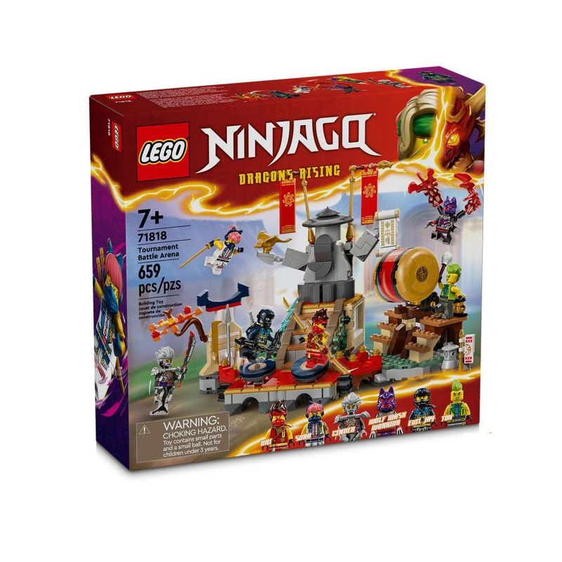 لگو 659 تکه سری ninjago مدل tournament battle arena کد 71818
