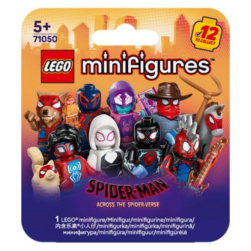 لگو 8 تکه سری مینی‌فیگور مدل spider man: across the spider verse 71050
