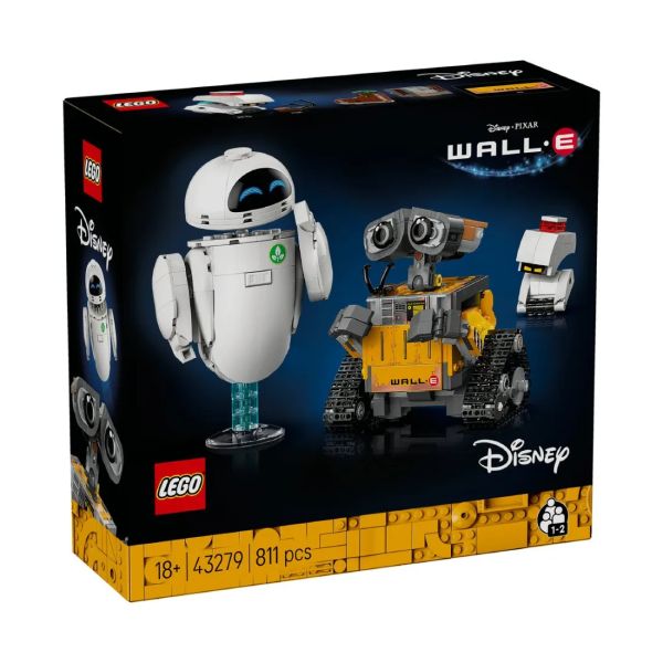 لگو 811 تکه سری دیزنی مدل disney wall e and eve 43279