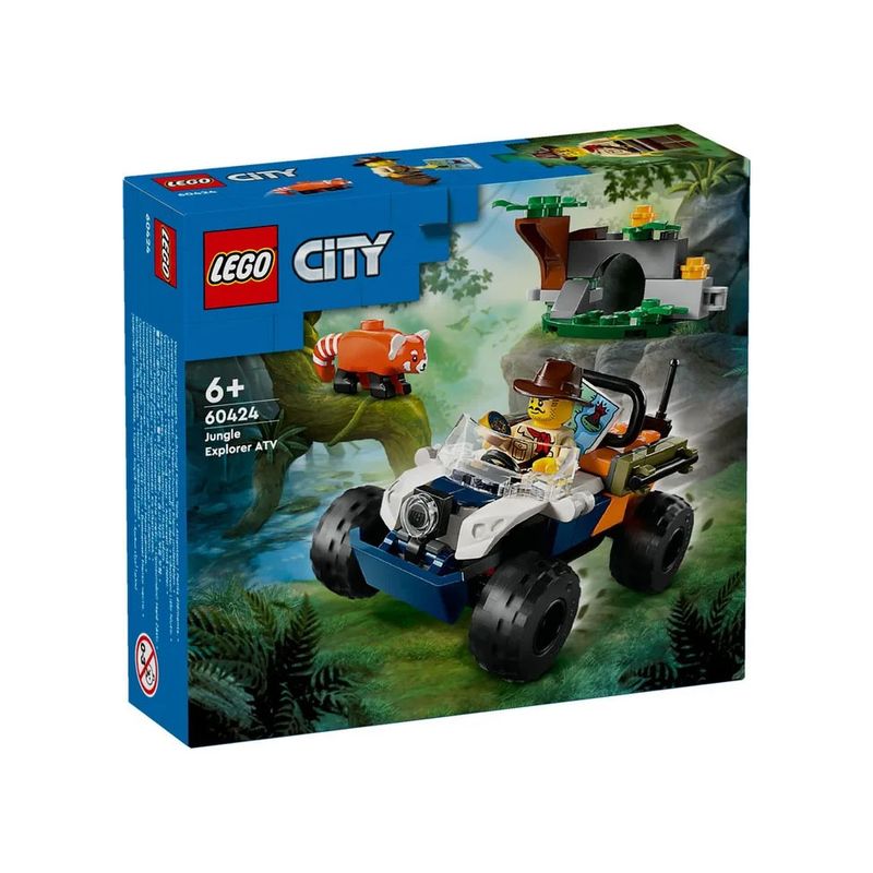 لگو سری city مدل jungle explorer atv کد 60424