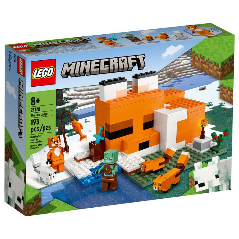 لگو سری minecraft el refugio zorro کد 21178