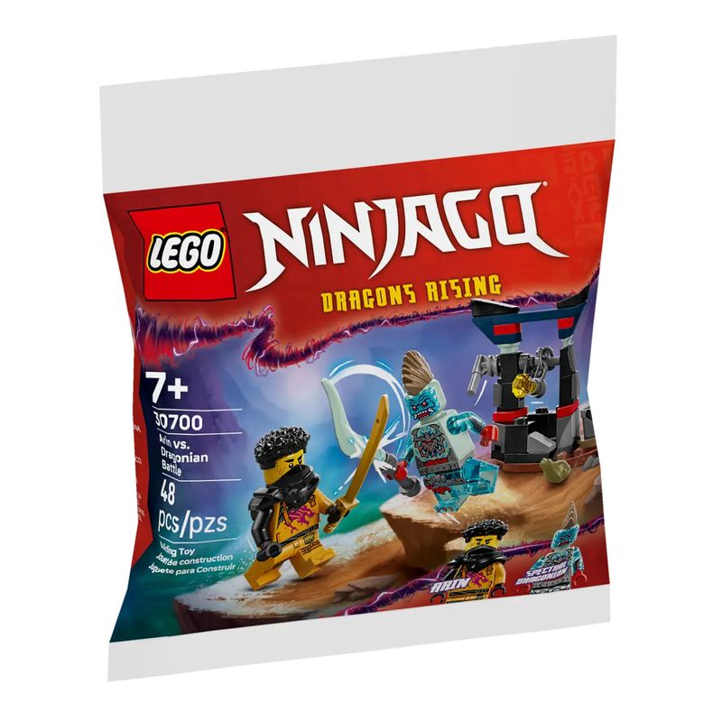 لگو سری ninjago مدل dragonian battle 30700