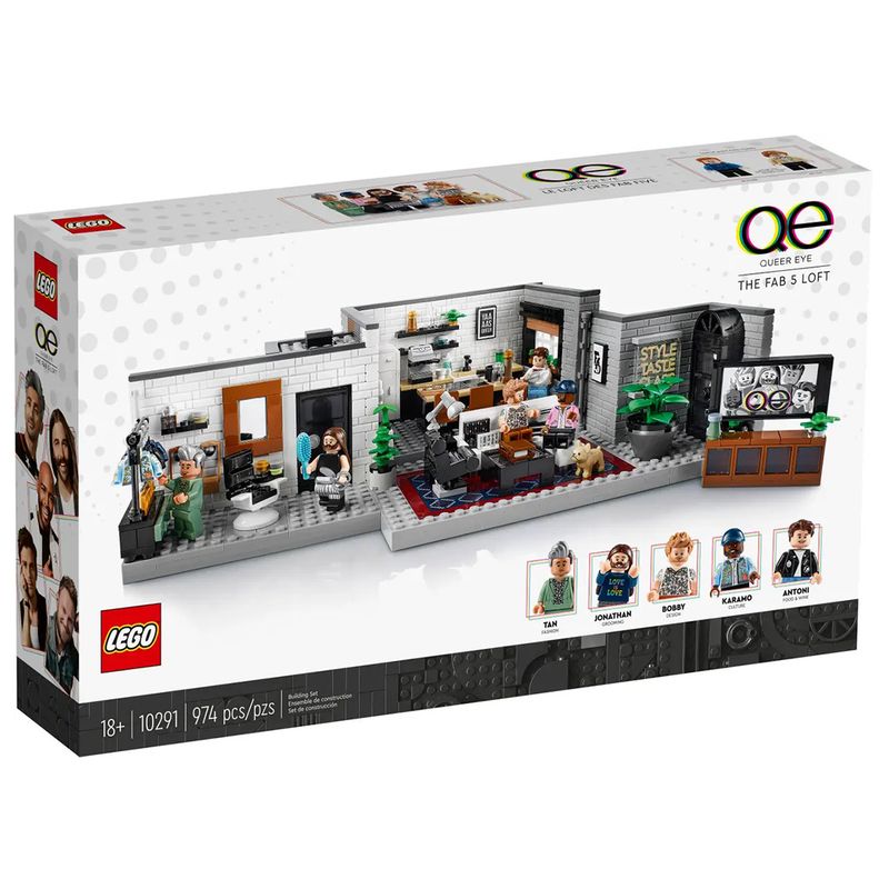 لگو سری the fab 5 loft کد 10291