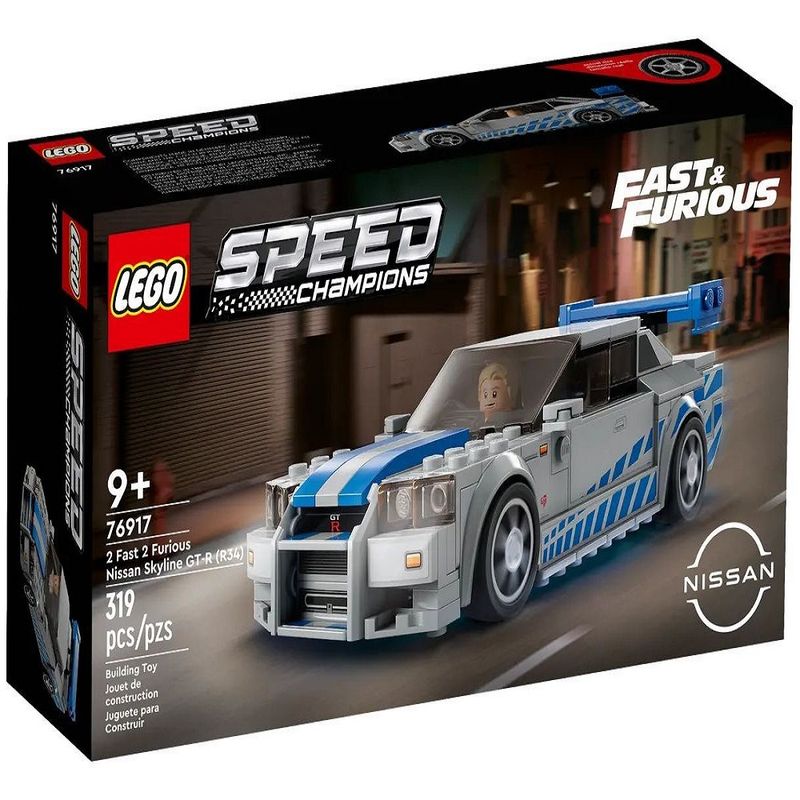 لگو سری اسپید مدل fast 2 furious nissan skyline gt r (r34) 76917
