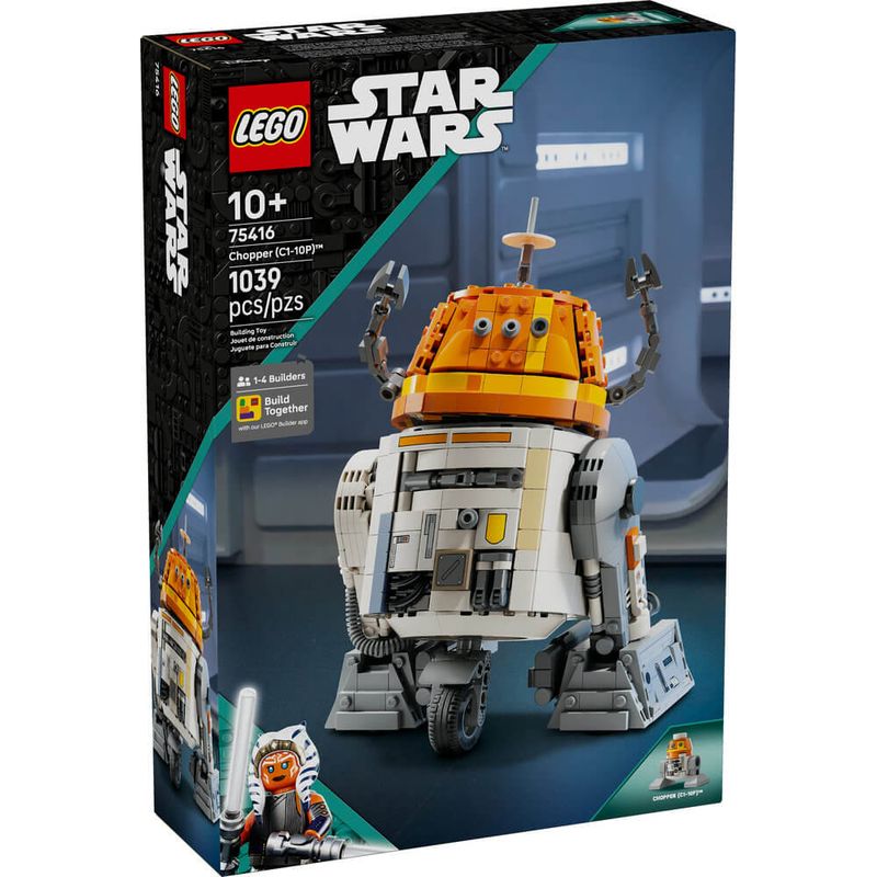 لگو ۱۰۳۹ تکه سری استاروارز مدل chopper (c1 10p) astromech droid کد 75416