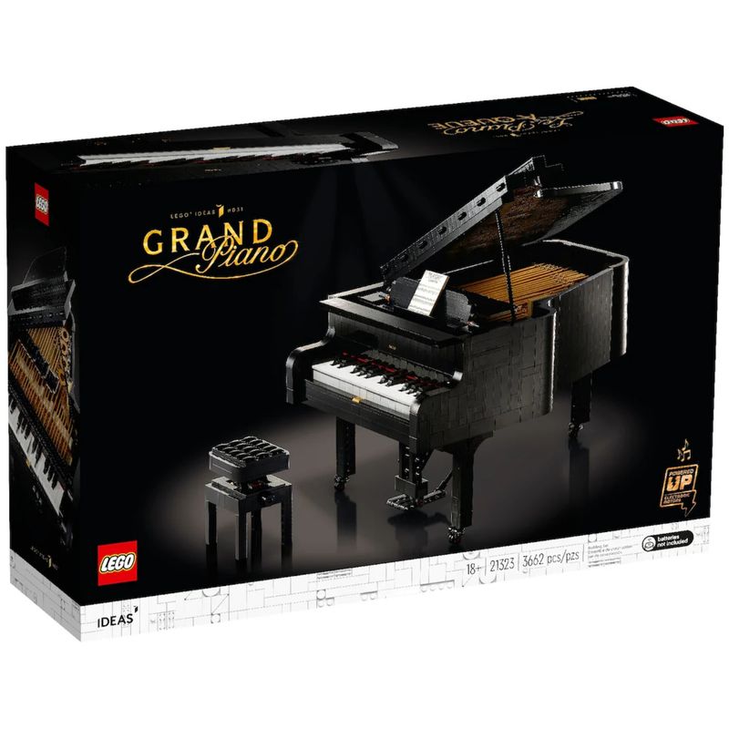 لگو ۳۶۶۲ تکه سری ایده مدل grand piano کد 21323