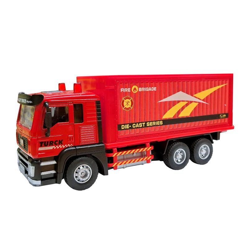 ماشین بازی مدل آتشنشانی قدرتی فلزی کد die cast2025