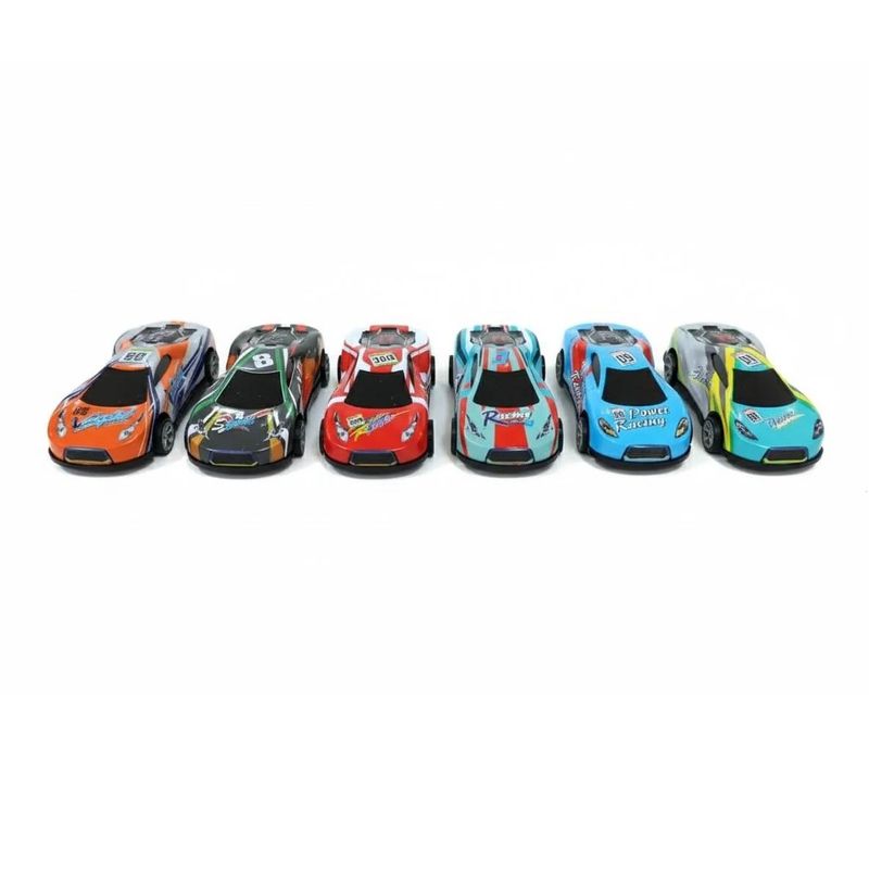 ماشین بازی مدل عقبکش فلزی کد car trb مجموعه 6 عددی