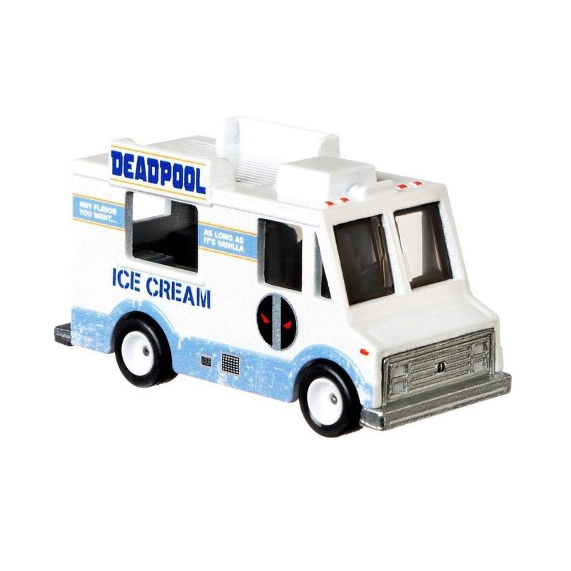 ماشین بازی هات ویلز مدل deadpool ice cream truck کد dmc55.fyp62