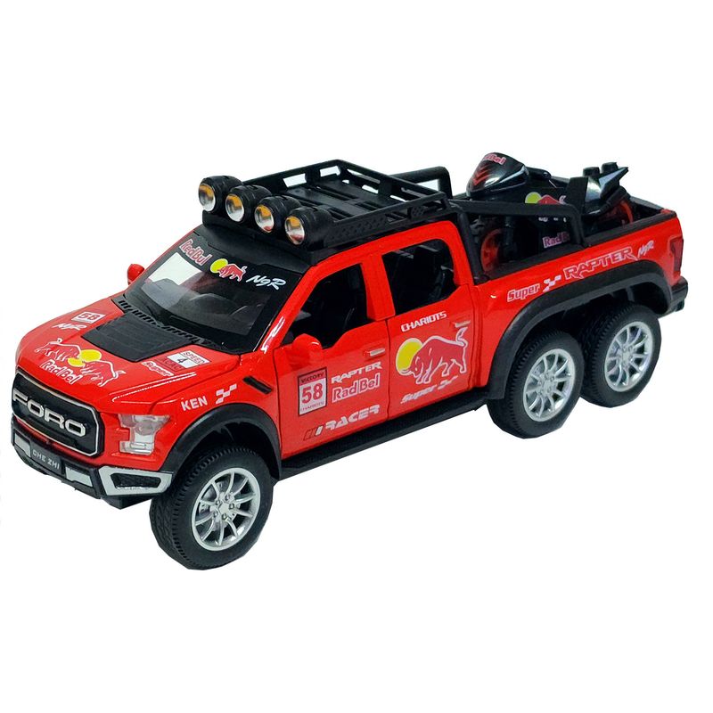 ماشین بازی چه ژی مدل فورد طرح raptor به همراه موتور مجموعه 2 عددی