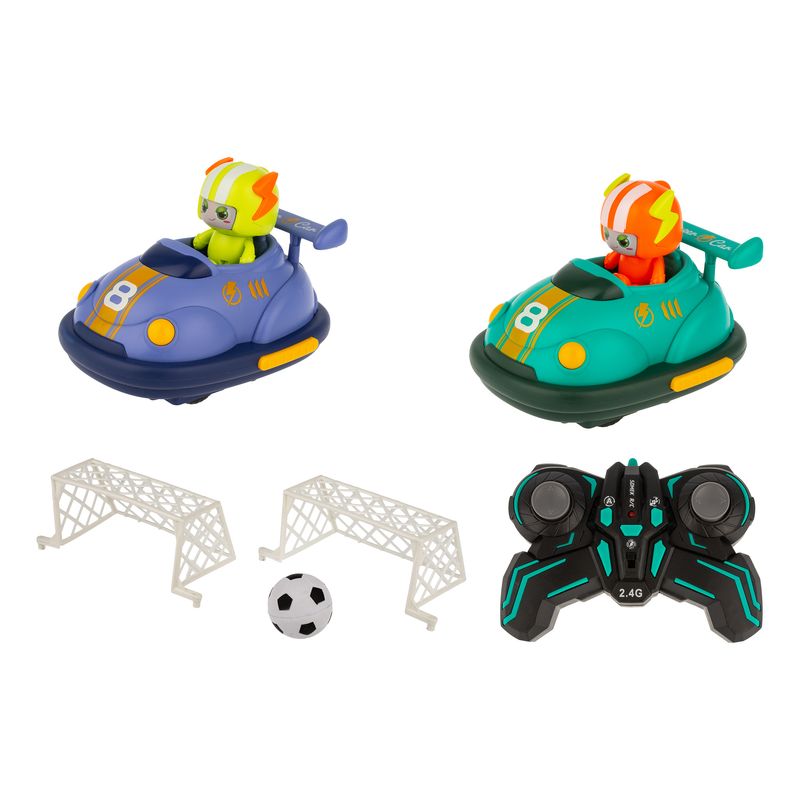 ماشین بازی کنترلی مدل bumper car football plus بسته دو عددی