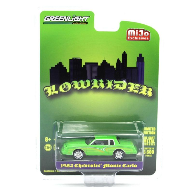 ماشین بازی گرین‌لایت مدل 1982 chevrolet monte carlo lowrider