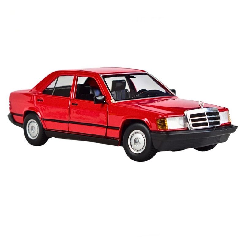 ماکت ماشین بوراگو مدل mercedes benz 190e 2.6 w201