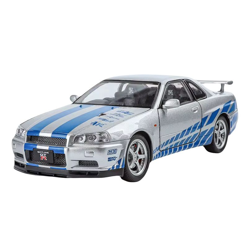 ماکت ماشین مدل نیسان gtr r34