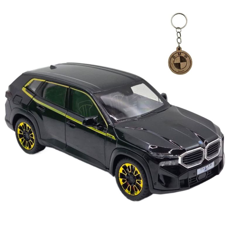 ماکت ماشین ناب سل مدل ب ام و دودزا فلزی شاسی بلند ایکس ام bmw xm به همراه جاسوییچی