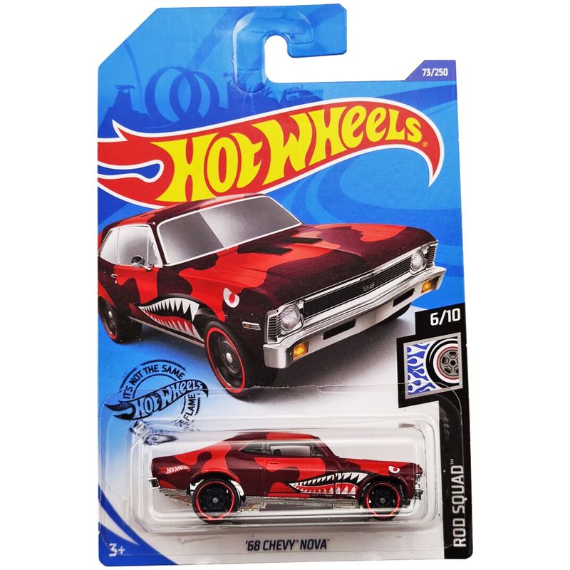 ماکت ماشین هات ویلز مدل 68chevy nova