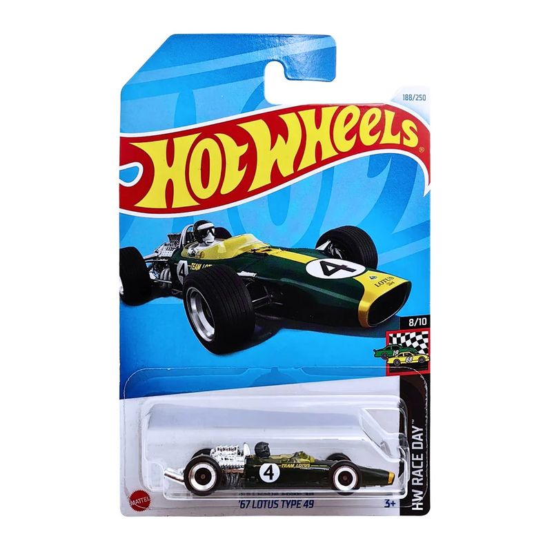 ماکت ماشین هات ویلز مدل hw 67 lotus type 49