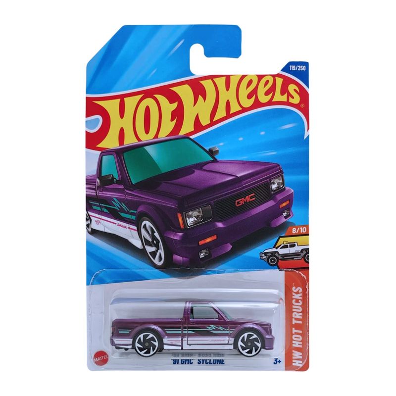 ماکت ماشین هات ویلز مدل hw 91 gmc syclone