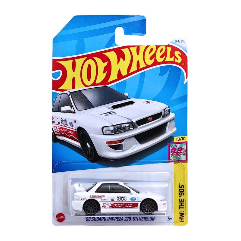 ماکت ماشین هات ویلز مدل hw 98 subaru impreza 22b sti version