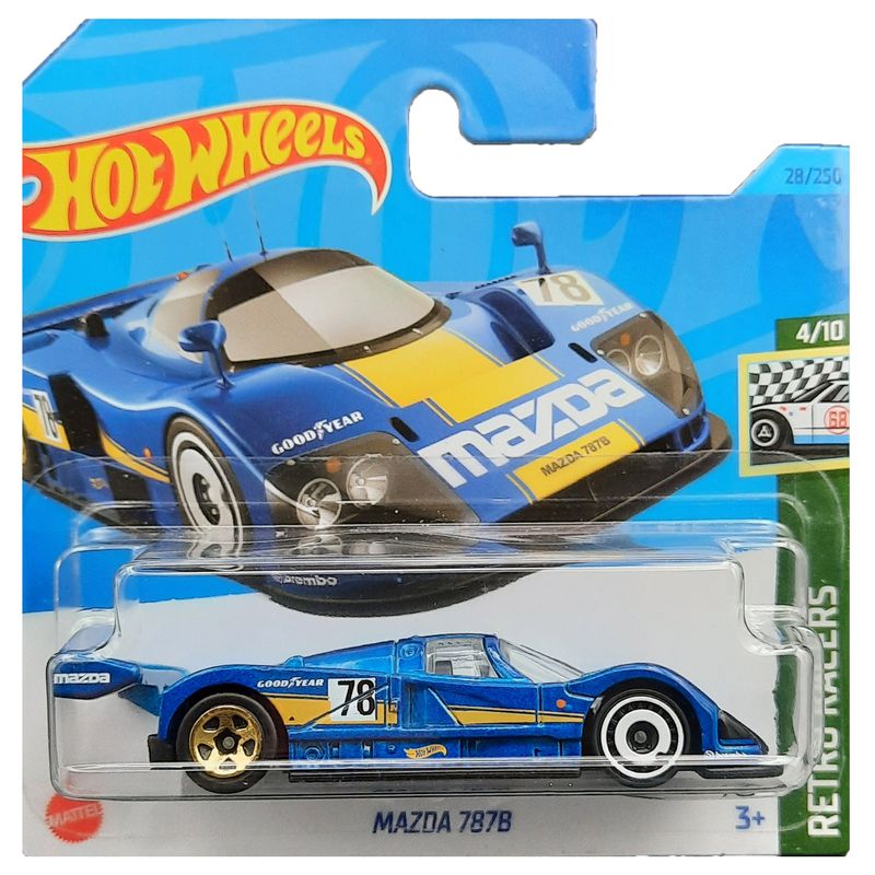 ماکت ماشین هات ویلز مدل mazda 787b
