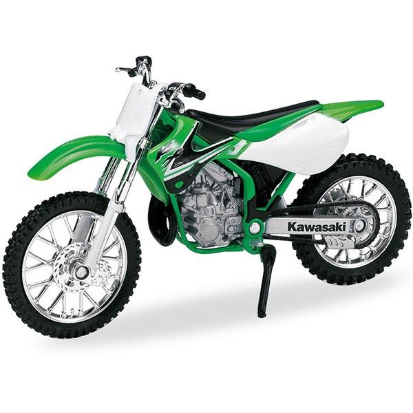 ماکت موتور بازی ناب سل مدل کاوازاکی ولی فلزی اسپرت کد kawasaki kx250 naab001 با قابلیت جک چرخ و فرمان متحرک