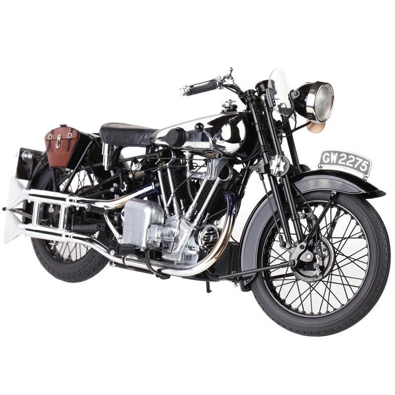 ماکت موتور مینیچمپس مدل brough superior ss 100