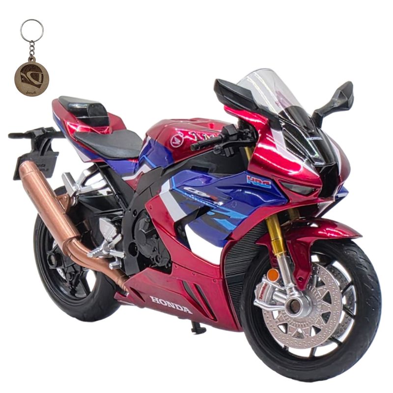 ماکت موتور ناب سل مدل هوندا honda cbr1000rr r fireblade sp به همراه جاسوییچی