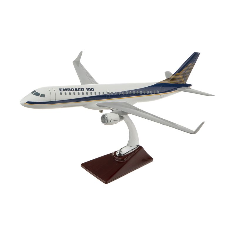ماکت هواپیما مدل embraer 190 کد 3456
