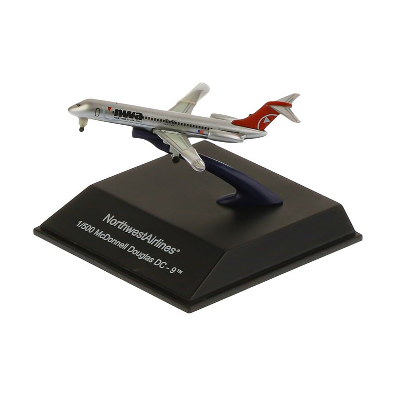 ماکت هواپیما مدل mcdonnell douglas dc 9 northwest airlines کد 3199