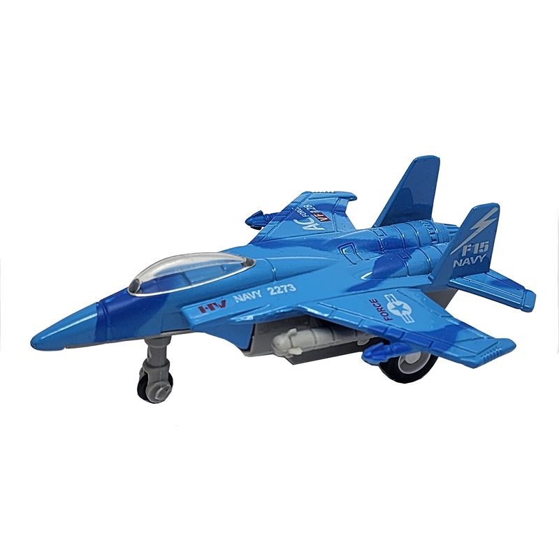 ماکت هواپیما مدل فلزی عقبکش جت f15 navy