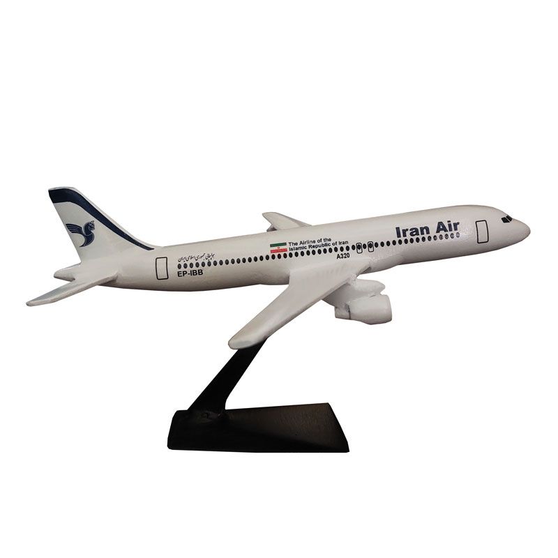 ماکت هواپیما مدل مسافربری ایرباس 320 طرح iran air