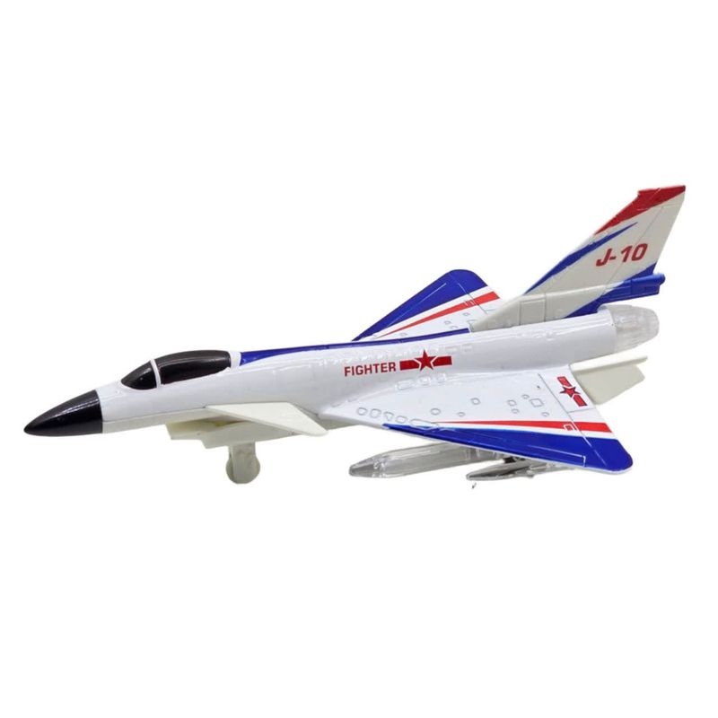 ماکت هواپیما ناب سل مدل جت جنگنده موزیکال چراغدار j 10 fighter کد naab001
