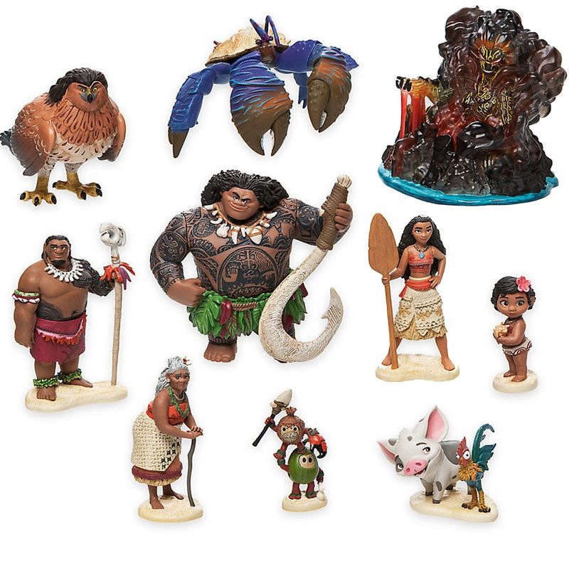 مجموعه فیگور مدل moana بسته 10 عددی