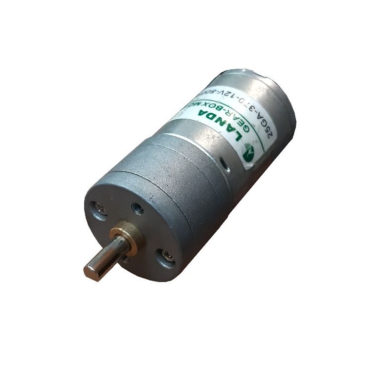 موتور گیربکس لاندا مدل 25ga   370   12v   800rpm