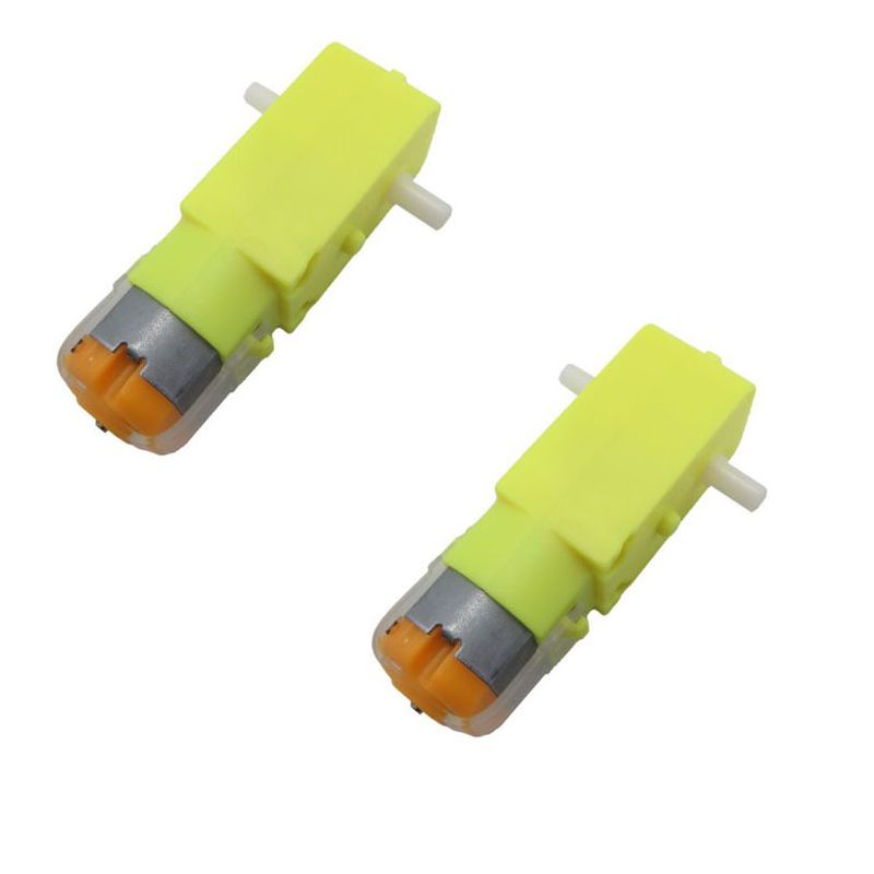 موتور گیربکس چرخدار مدل 120rpm کد m02 2 بسته 2 عددی