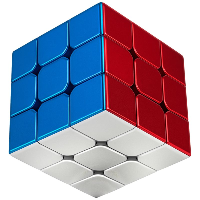 مکعب روبیک شنگ شو مدل متالیک 3×3 sengso metallic